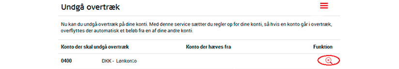 Undgå overtræk