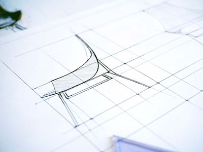 Arkitekt tegning