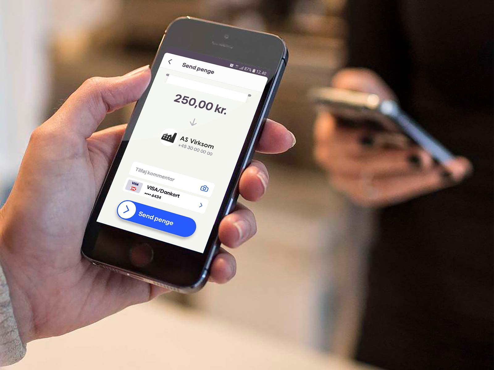 MobilePay på 250 kr