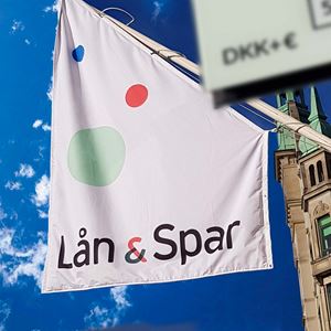 Lån & Spar Bank flag