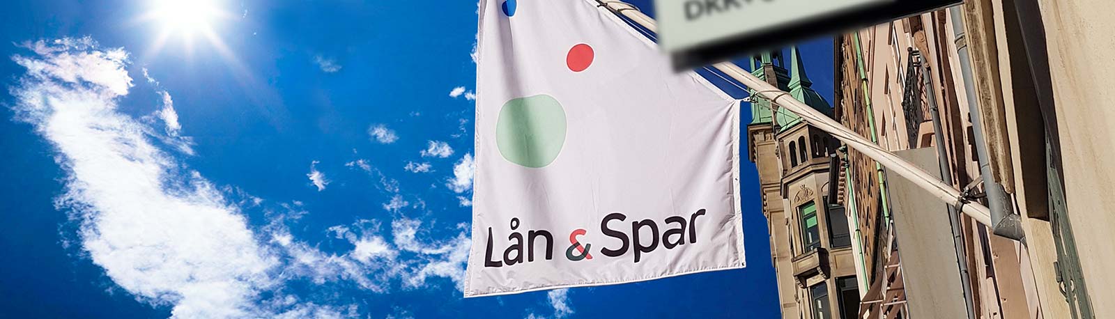 Lån & Spar Bank flag