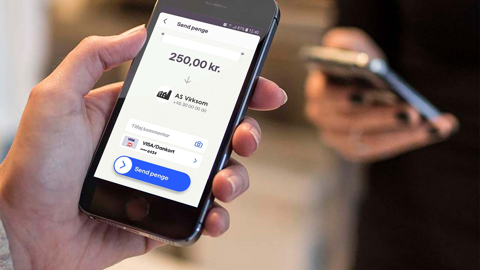 MobilePay på 250 kr