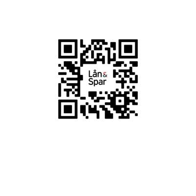 QR-kode til at downloade Lån & Spar mobilbank-app