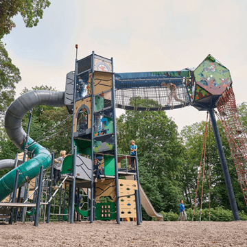 Billede af legeplads i Egeskov