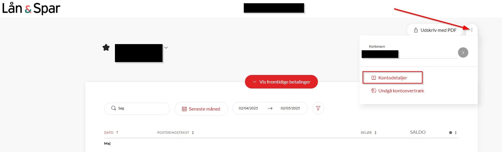 Her finder du Iban-nummeret