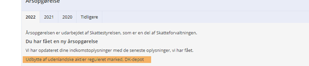 Årsopgørelse 2022